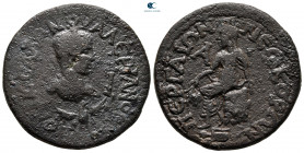 Pamphylia. Perge. Valerian II  AD 256-258. Bronze Æ