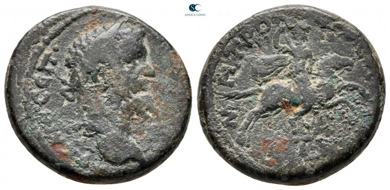 Cappadocia. Caesarea. Septimius Severus AD 193-211. 
Bronze Æ

23 mm, 8,41 g...