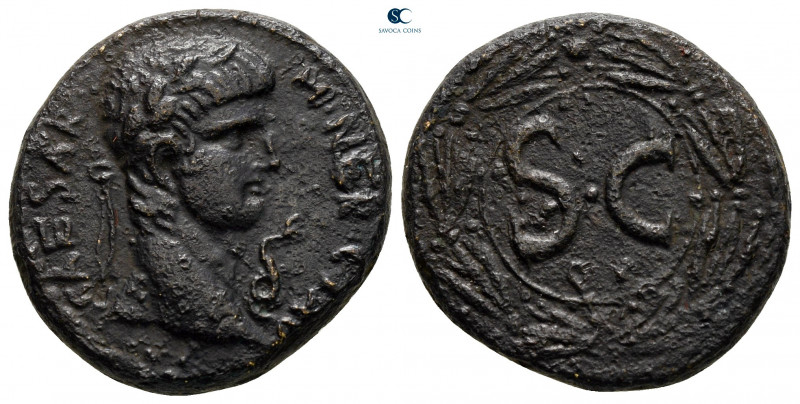 Seleucis and Pieria. Antioch. Nero AD 54-68. 
Bronze Æ

21 mm, 7,66 g



...