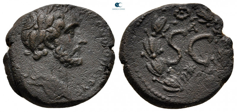 Seleucis and Pieria. Antioch. Antoninus Pius AD 138-161. 
Bronze Æ

19 mm, 4,...