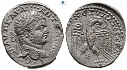 Seleucis and Pieria. Antioch. Caracalla AD 198-217. Billon-Tetradrachm