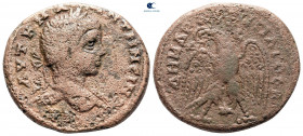 Seleucis and Pieria. Antioch. Elagabal AD 218-222. Billon-Tetradrachm
