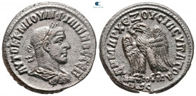 Seleucis and Pieria. Antioch. Philip I Arab AD 244-249. Billon-Tetradrachm