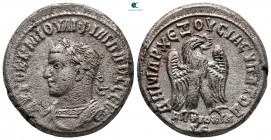 Seleucis and Pieria. Antioch. Philip I Arab AD 244-249. Billon-Tetradrachm