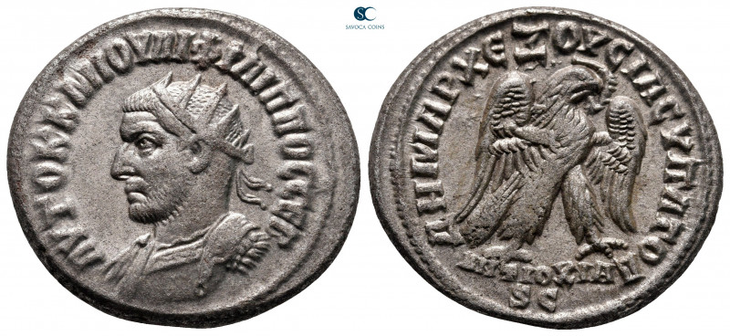 Seleucis and Pieria. Antioch. Philip I Arab AD 244-249. 
Billon-Tetradrachm

...