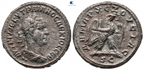 Seleucis and Pieria. Antioch. Trajan Decius AD 249-251. Billon-Tetradrachm