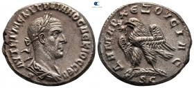 Seleucis and Pieria. Antioch. Trajan Decius AD 249-251. Billon-Tetradrachm