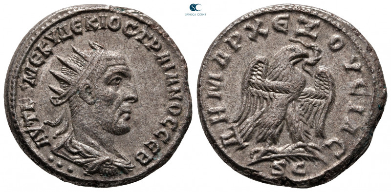 Seleucis and Pieria. Antioch. Trajan Decius AD 249-251. 
Billon-Tetradrachm

...