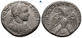 Seleucis and Pieria. Emesa. Diadumenian AD 218-218. Tetradrachm AR