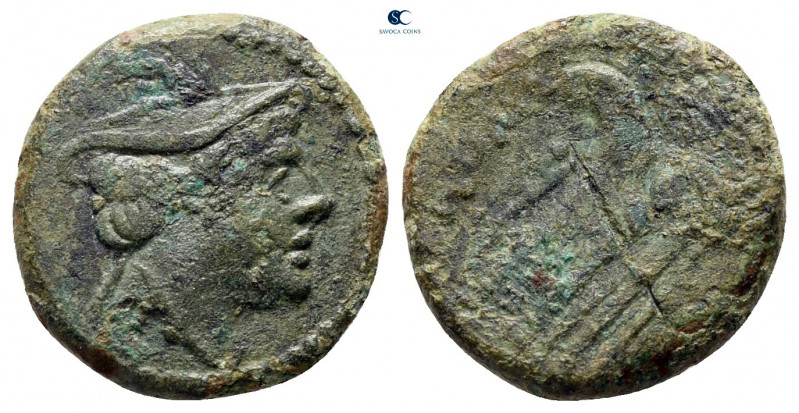 Anonymous after 211 BC. Uncertain mint
Semuncia Æ

15 mm, 2,06 g



nearl...
