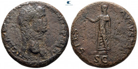 Claudius AD 41-54. Rome. Sestertius Æ