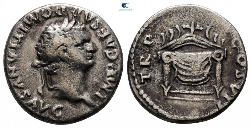Domitian AD 81-96. Rome
Denarius AR

17 mm, 3,29 g



nearly very fine