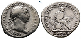 Trajan AD 98-117. Rome. Denarius AR