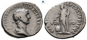 Trajan AD 98-117. Rome. Denarius AR