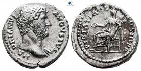 Hadrian AD 117-138. Rome. Denarius AR