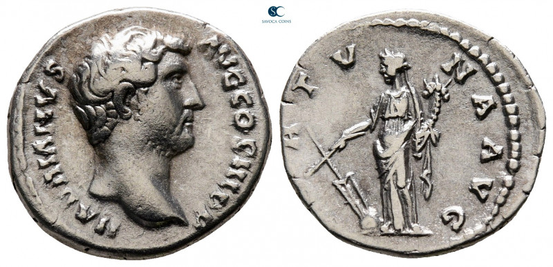 Hadrian AD 117-138. Rome
Denarius AR

18 mm, 3,05 g



very fine
