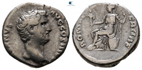 Hadrian AD 117-138. Rome. Denarius AR