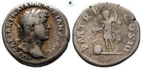 Hadrian AD 117-138. Rome. Denarius AR