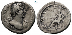 Hadrian AD 117-138. Rome. Denarius AR