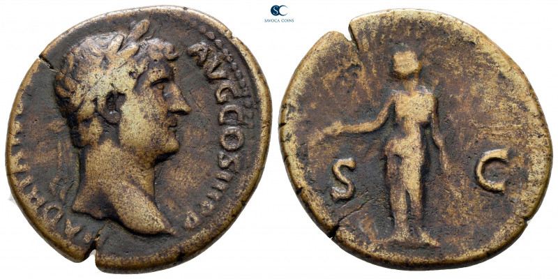 Hadrian AD 117-138. Rome
As Æ

27 mm, 11,29 g



nearly very fine