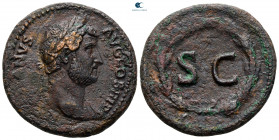 Hadrian AD 117-138. Rome. As Æ