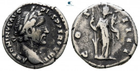 Antoninus Pius AD 138-161. Rome. Denarius AR