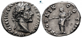 Antoninus Pius AD 138-161. Rome. Denarius AR