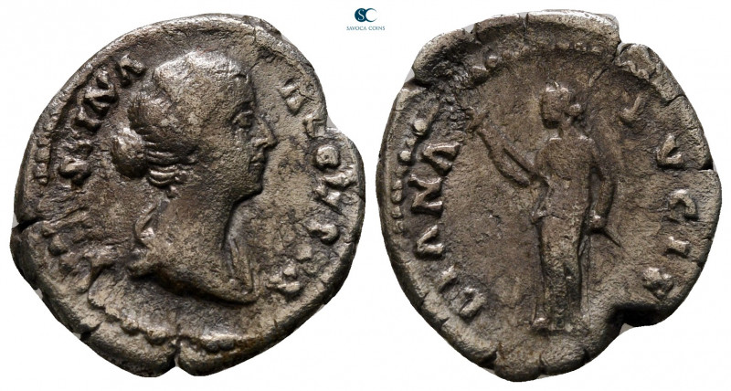 Faustina II AD 147-175. Rome
Denarius AR

19 mm, 3,02 g



nearly very fi...