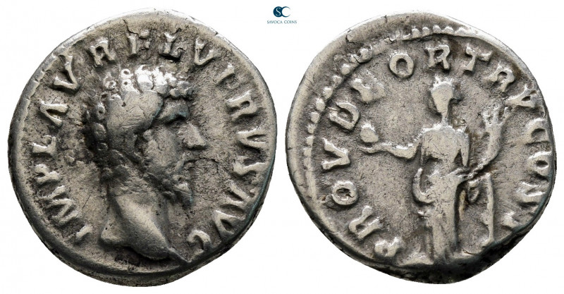 Lucius Verus AD 161-169. Rome
Denarius AR

18 mm, 3,16 g



nearly very f...