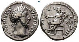 Marcus Aurelius AD 161-180. Rome. Denarius AR
