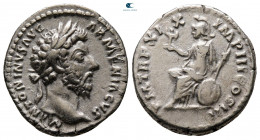 Marcus Aurelius AD 161-180. Rome. Denarius AR