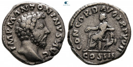 Marcus Aurelius AD 161-180. Rome. Denarius AR