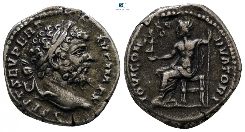 Septimius Severus AD 193-211. Rome
Denarius AR

18 mm, 3,27 g



very fin...