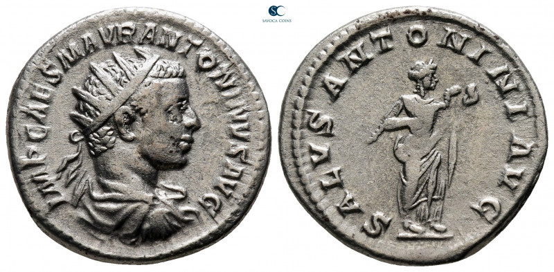 Elagabal AD 218-222. Rome
Antoninianus AR

22 mm, 4,43 g



very fine