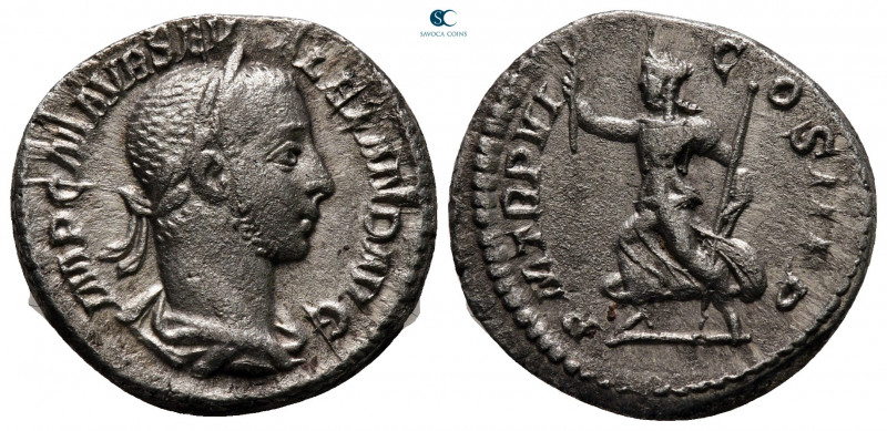 Severus Alexander AD 222-235. Rome
Denarius AR

19 mm, 3,26 g



very fin...