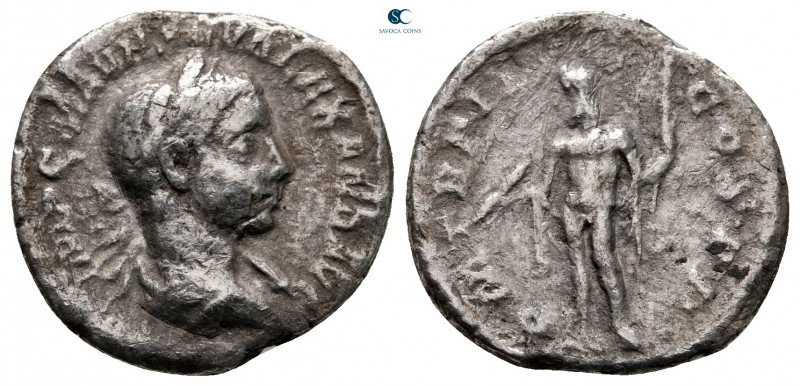 Severus Alexander AD 222-235. Rome
Denarius AR

19 mm, 2,19 g



nearly v...