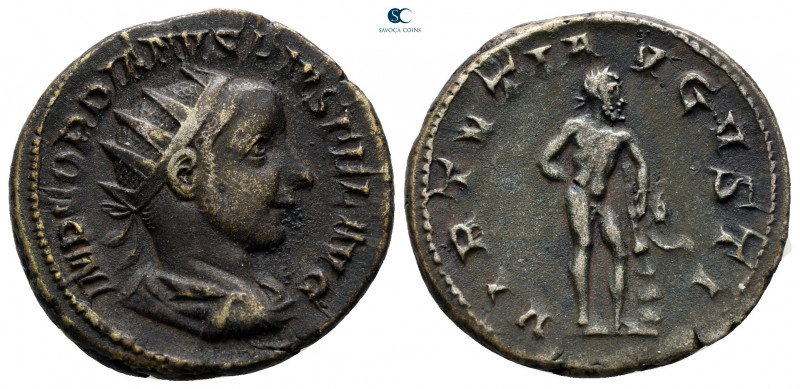 Gordian III AD 238-244. Rome
Antoninianus AR

22 mm, 4,50 g



very fine