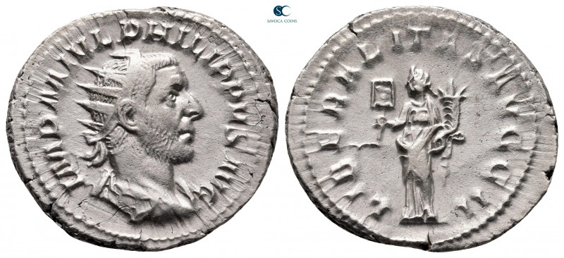 Philip I Arab AD 244-249. Rome
Antoninianus AR

24 mm, 5,44 g



very fin...