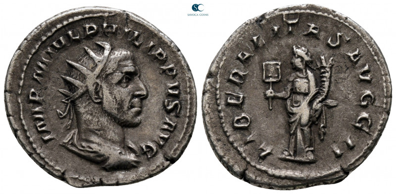 Philip I Arab AD 244-249. Rome
Antoninianus AR

24 mm, 4,38 g



very fin...