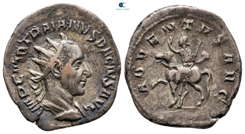 Trajan Decius AD 249-251. Rome
Antoninianus AR

23 mm, 3,69 g



very fin...