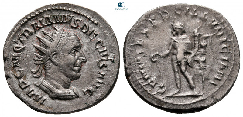 Trajan Decius AD 249-251. Rome
Antoninianus AR

22 mm, 3,01 g



very fin...