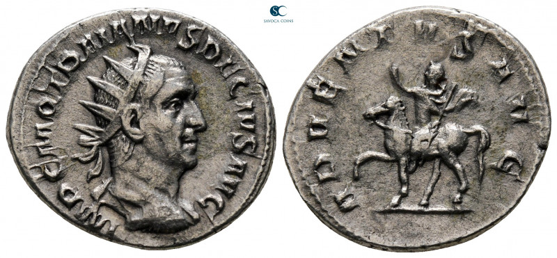 Trajan Decius AD 249-251. Rome
Antoninianus AR

22 mm, 4,04 g



good ver...