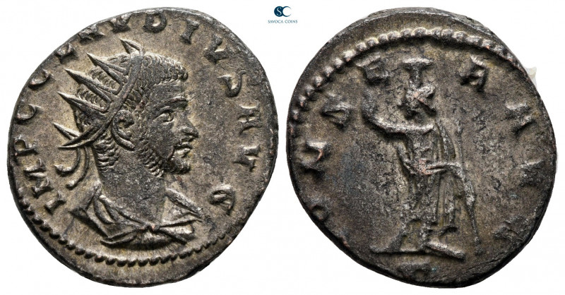 Claudius II (Gothicus) AD 268-270. Antioch
Billon Antoninianus

20 mm, 3,72 g...