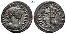 Aurelian AD 270-275. Rome. Billon Denarius