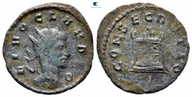 Divus Claudius II (Gothicus) after AD 270. Mediolanum. Billon Antoninianus