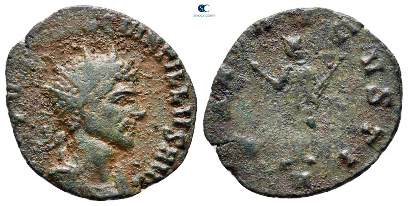 Quintillus AD 270. Rome
Antoninianus Æ

20 mm, 1,66 g



nearly very fine...