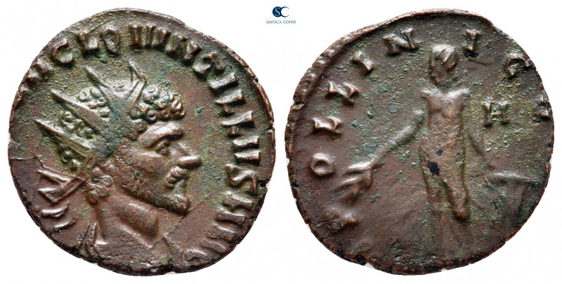 Quintillus AD 270. Rome
Antoninianus Æ

19 mm, 2,26 g



very fine
