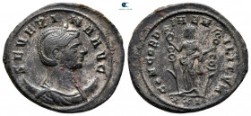 Severina AD 270-275. Cyzicus. Antoninianus Æ silvered