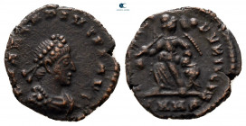 Arcadius AD 383-408. Heraclea. Follis Æ