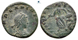 Arcadius AD 383-408. Uncertain mint, possibly Heraclea. Follis Æ